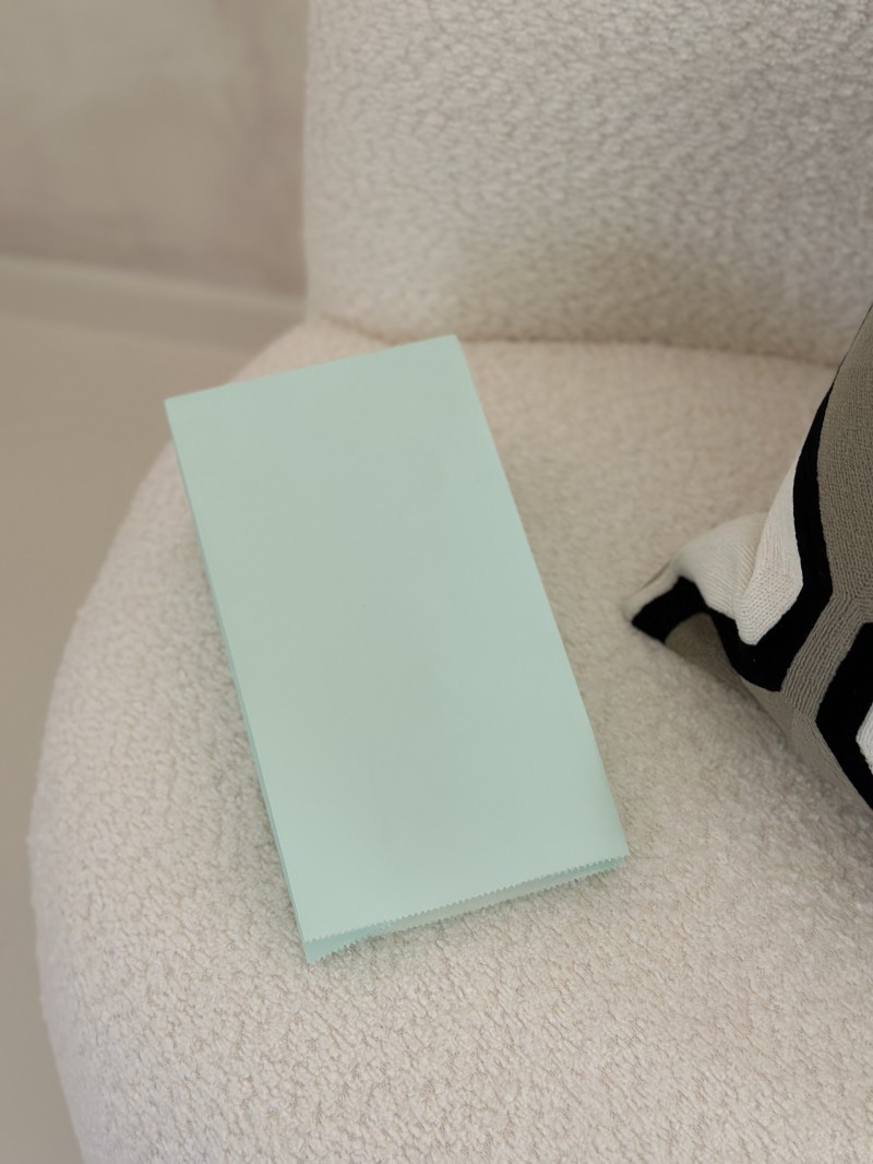 Paper Bag - Mint Green M