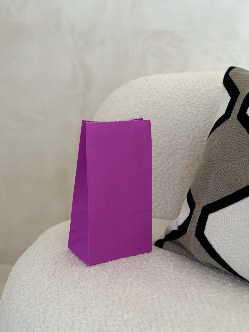 Papiertüte - Violett M