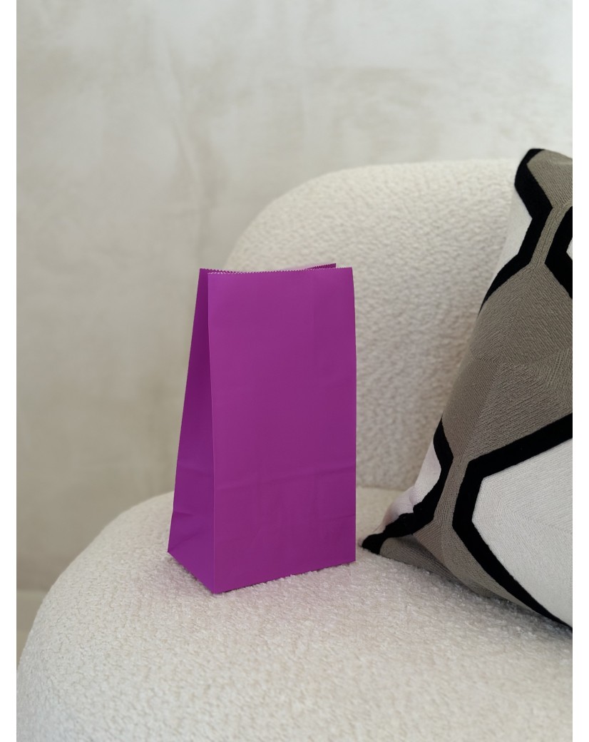 Papiertüte - Violett M