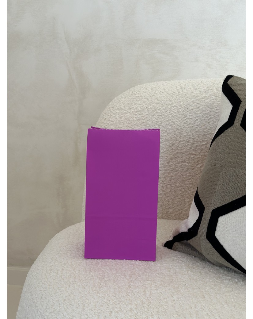 Papiertüte - Violett M
