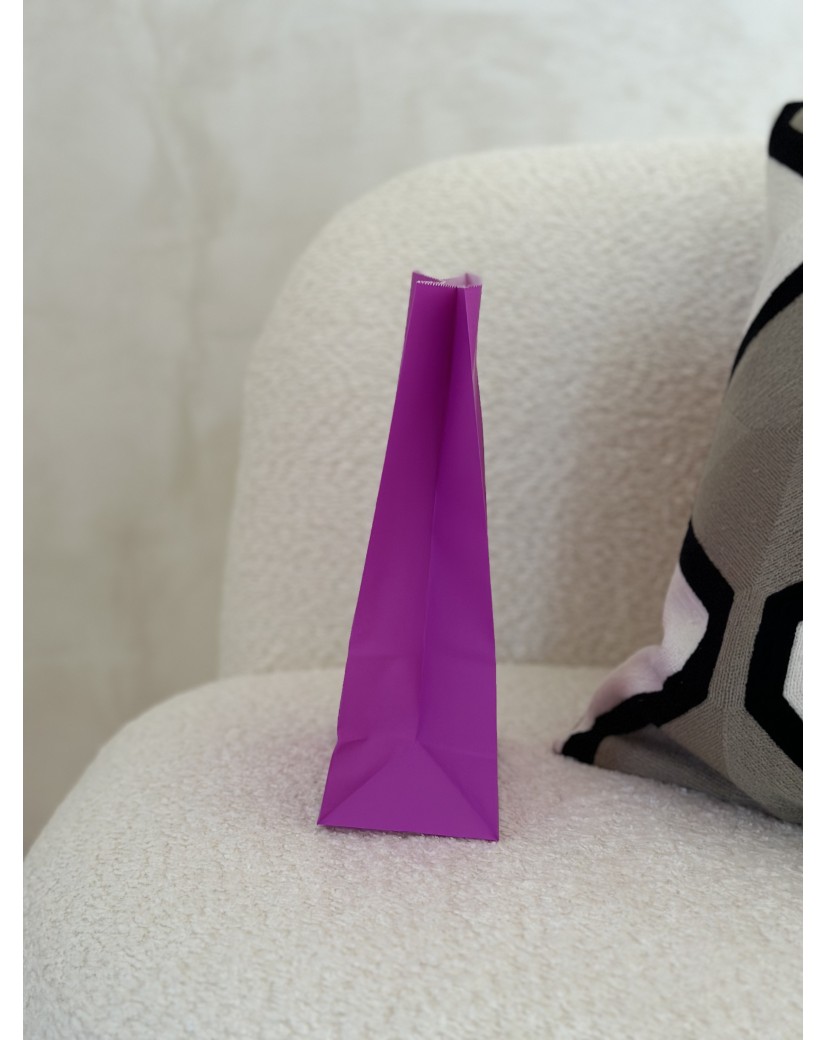 Papiertüte - Violett M