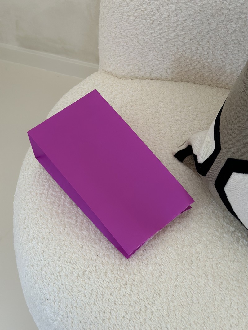Papiertüte - Violett M