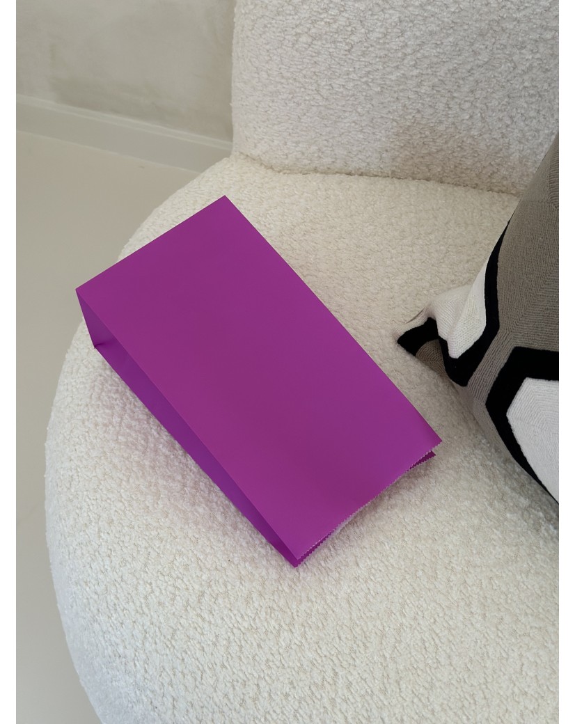 Papiertüte - Violett M