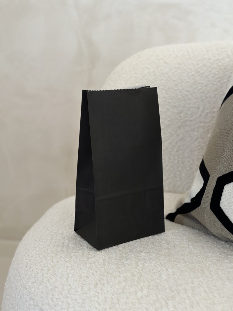 Bolsa de Papel - Negro M