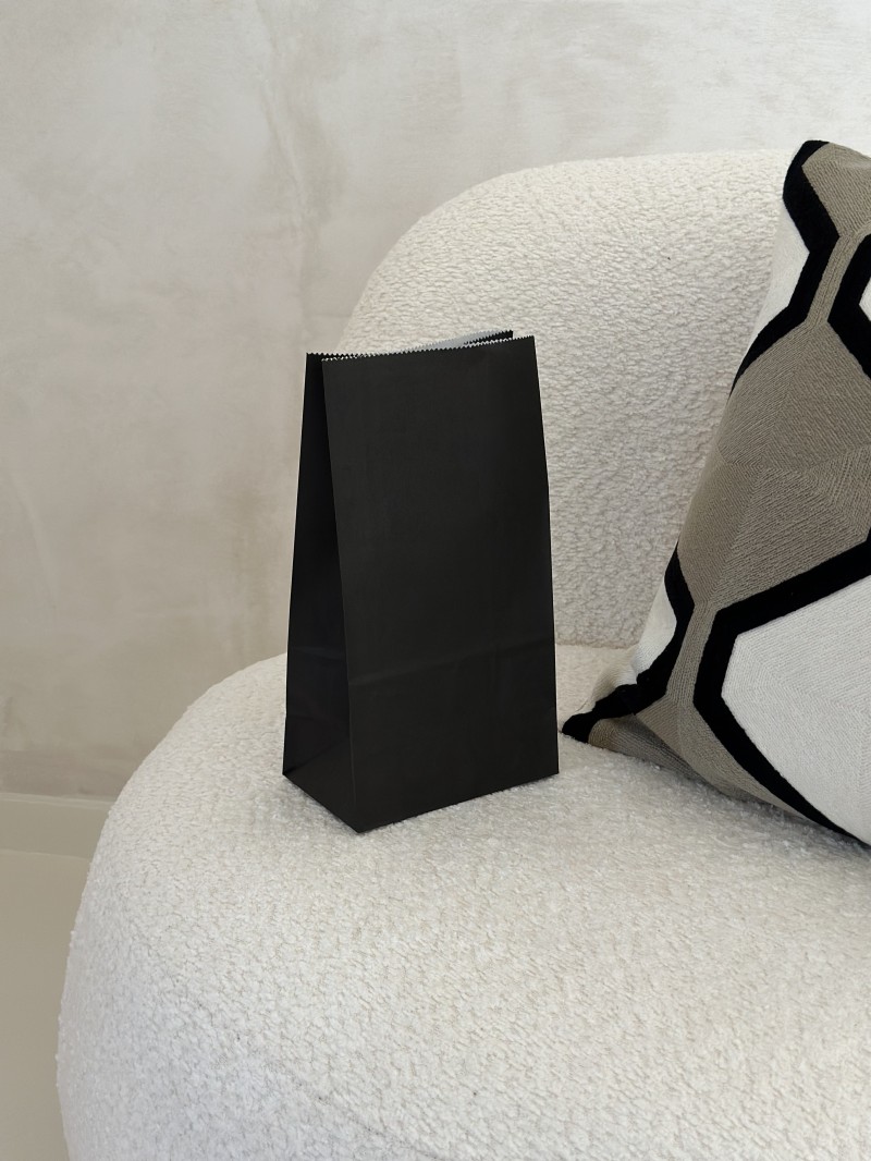 Bolsa de Papel - Negro M