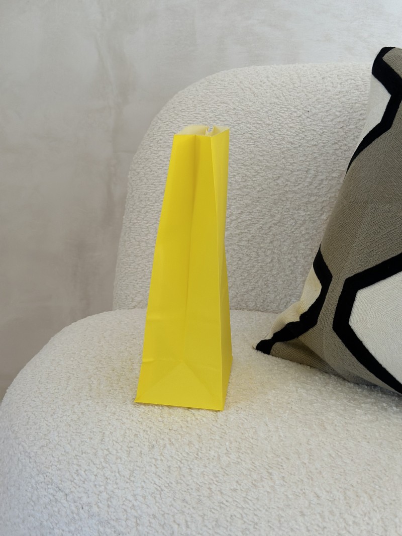 Paper Bag - Bright Yellow M