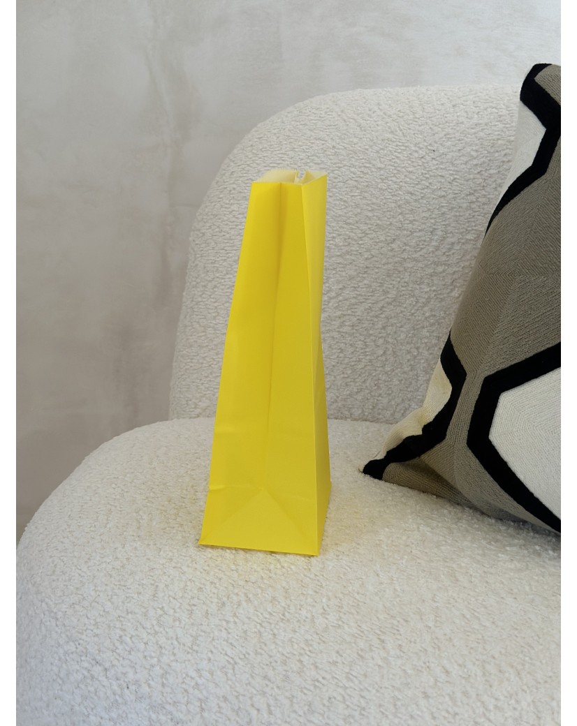 Paper Bag - Bright Yellow M