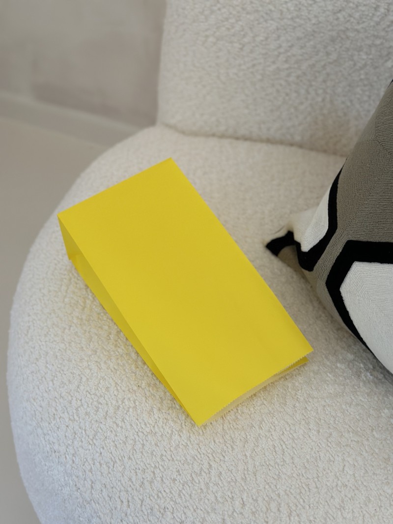 Paper Bag - Bright Yellow M