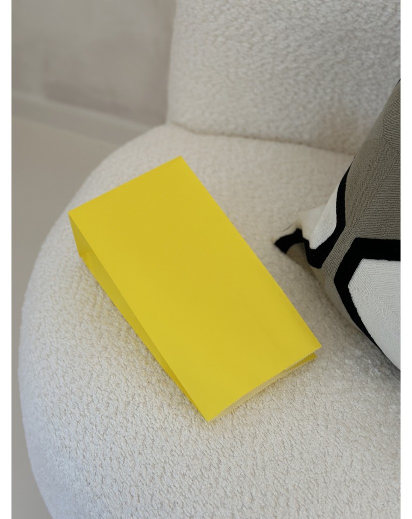 Paper Bag - Bright Yellow M