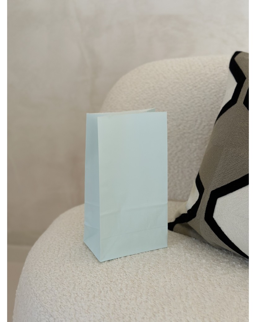 Bolsa de Papel - Azul Pastel M