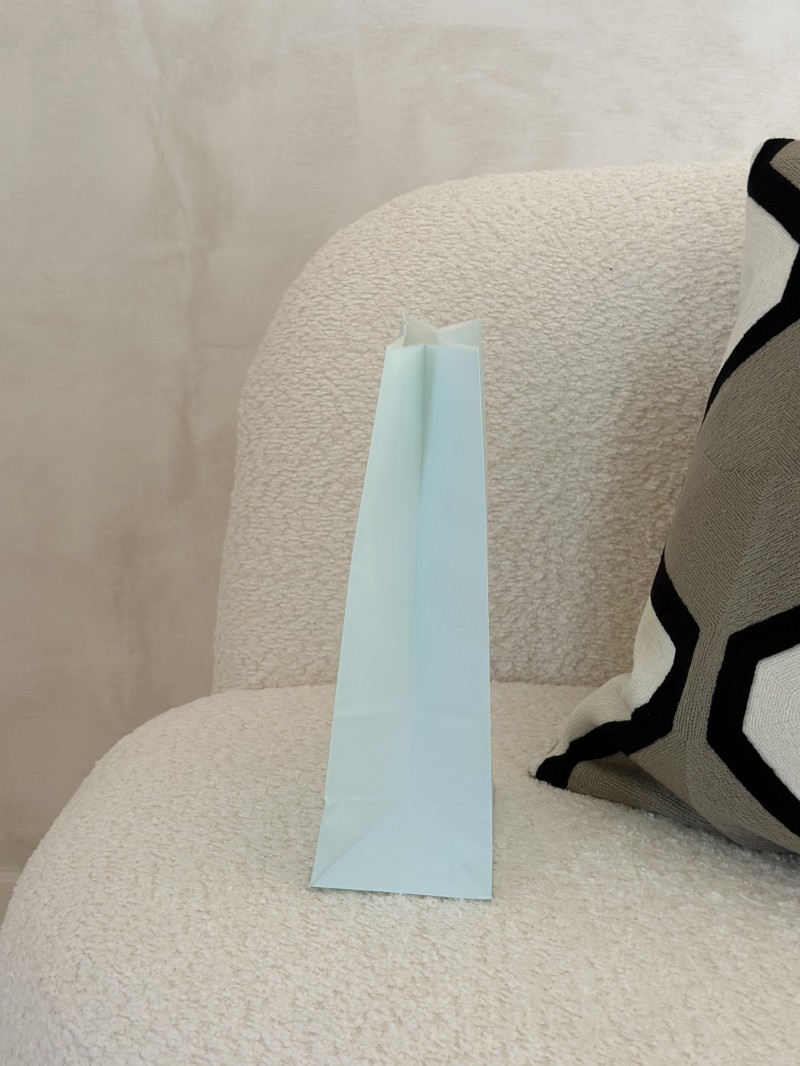 Paper Bag - Pastel Blue M