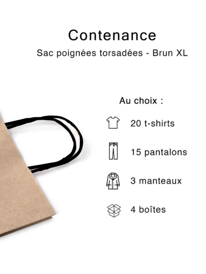 Kraft Bag XL Black Handles – The Pro Choice For Big Formats
