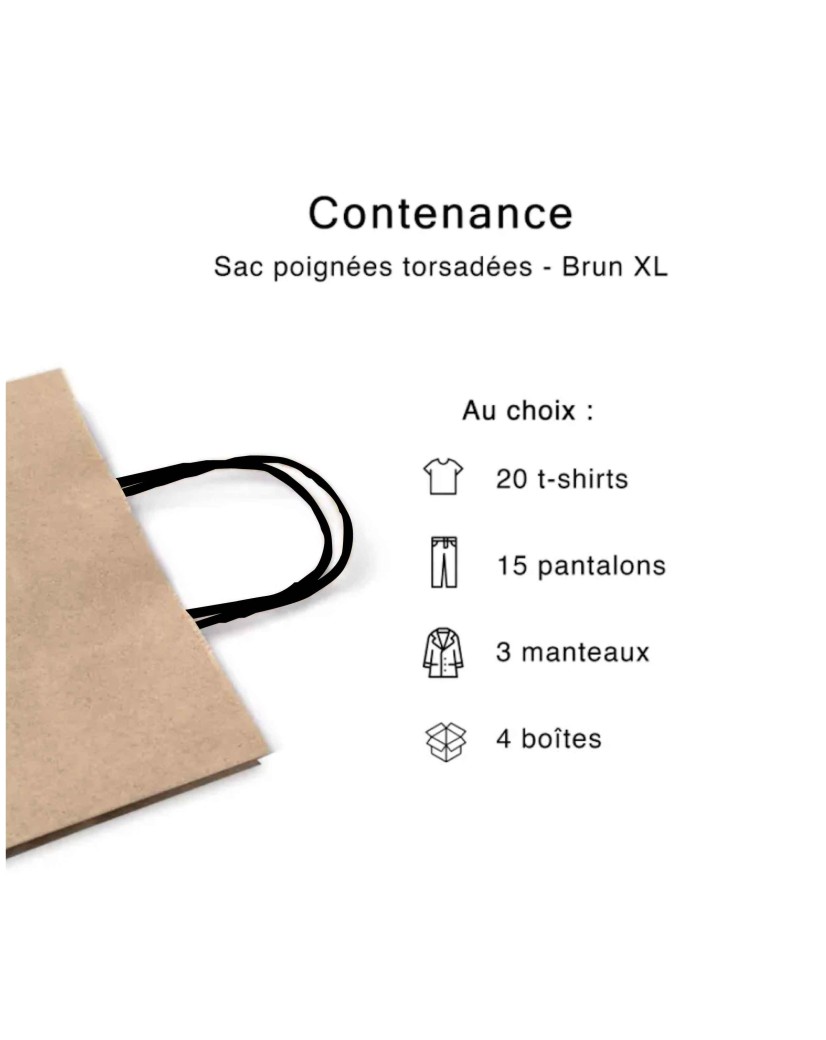 Kraft Bag XL Black Handles – The Pro Choice For Big Formats