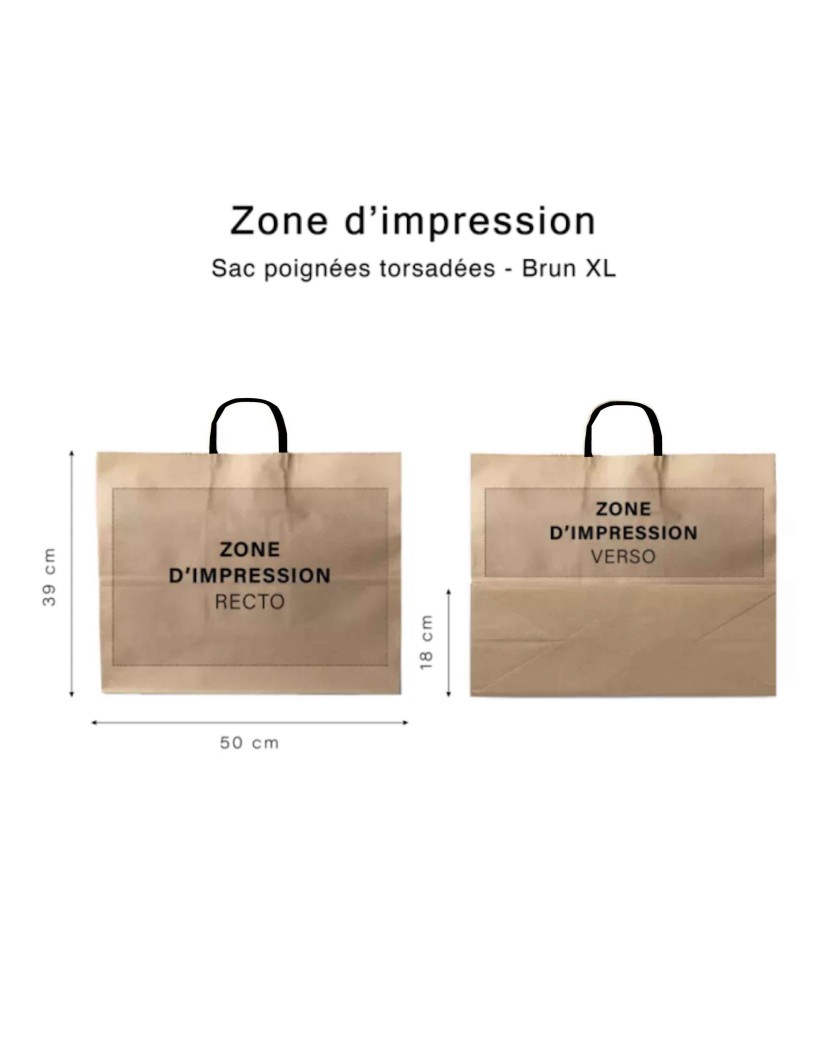 Kraft Bag XL Black Handles – The Pro Choice For Big Formats