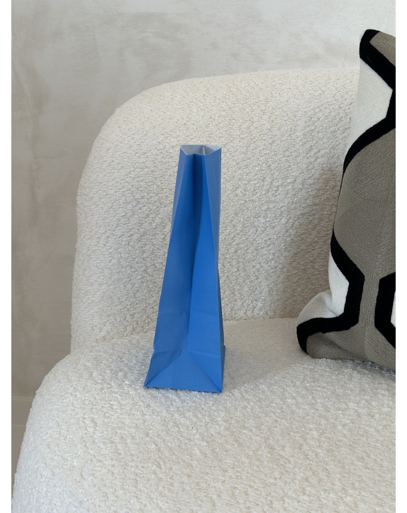 Bolsa de Papel - Azul Eléctrico M