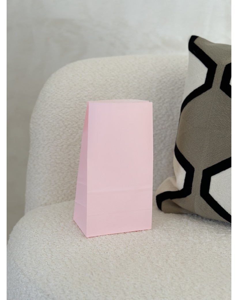 Bolsa de Papel - Rosa Pálido M