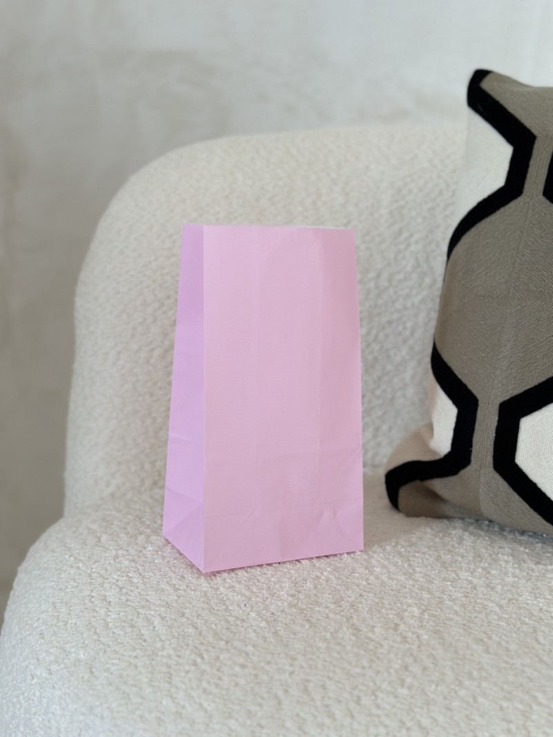 Papier Tasche - Flieder M