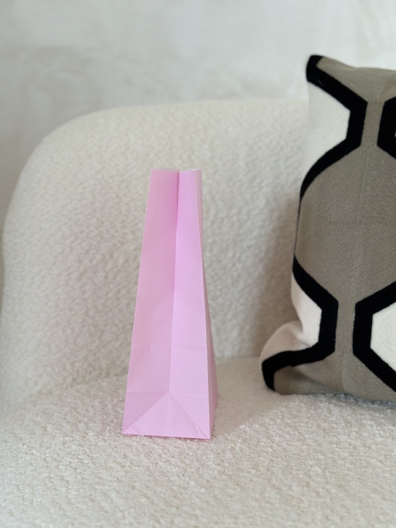 Papier Tasche - Flieder M