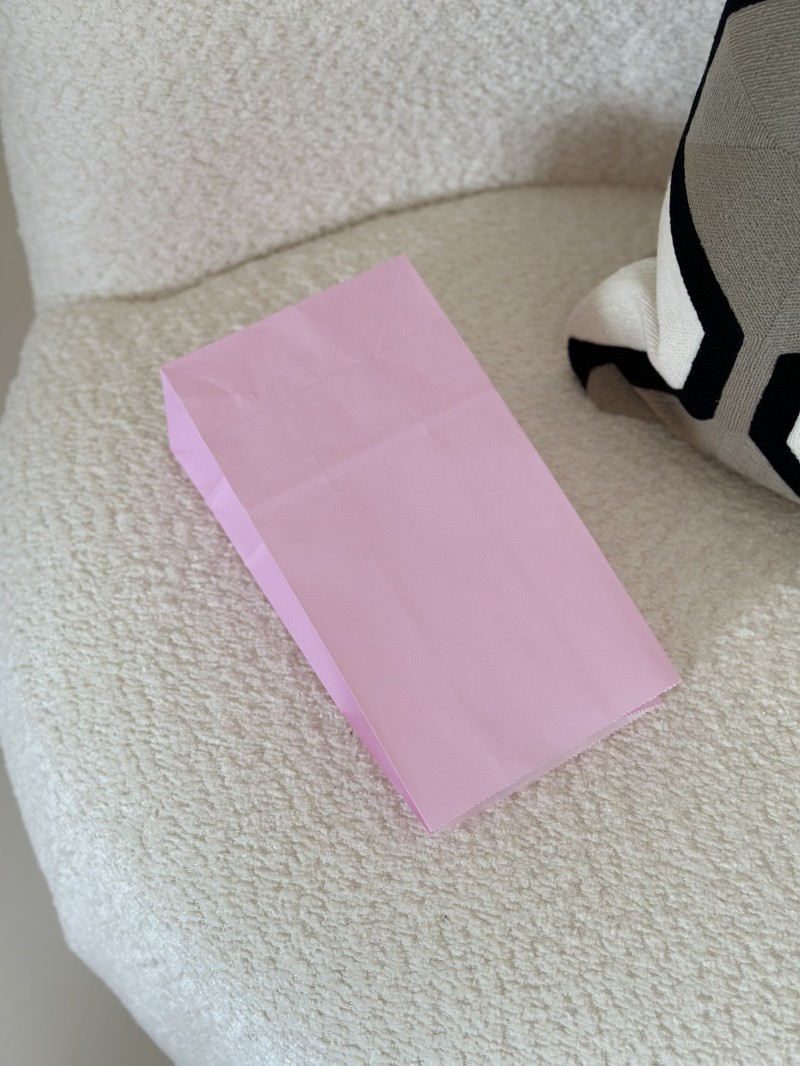 Papier Tasche - Flieder M