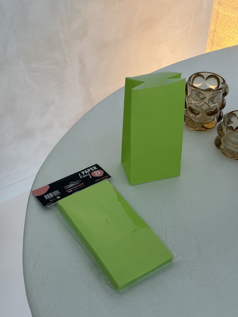 Papierbeutel – Apfelgrün S