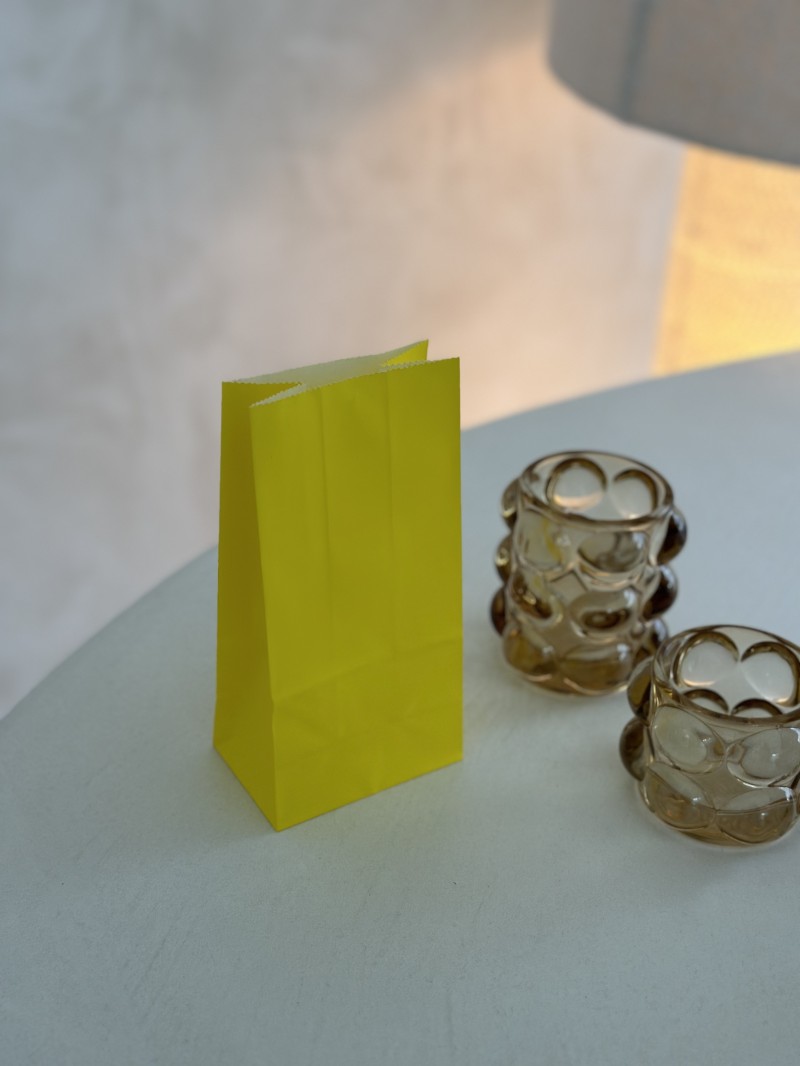 Chronopack paper bag - Jaune vif S