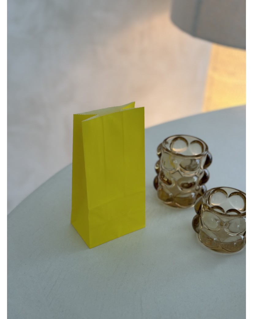 Chronopack paper bag - Jaune vif S