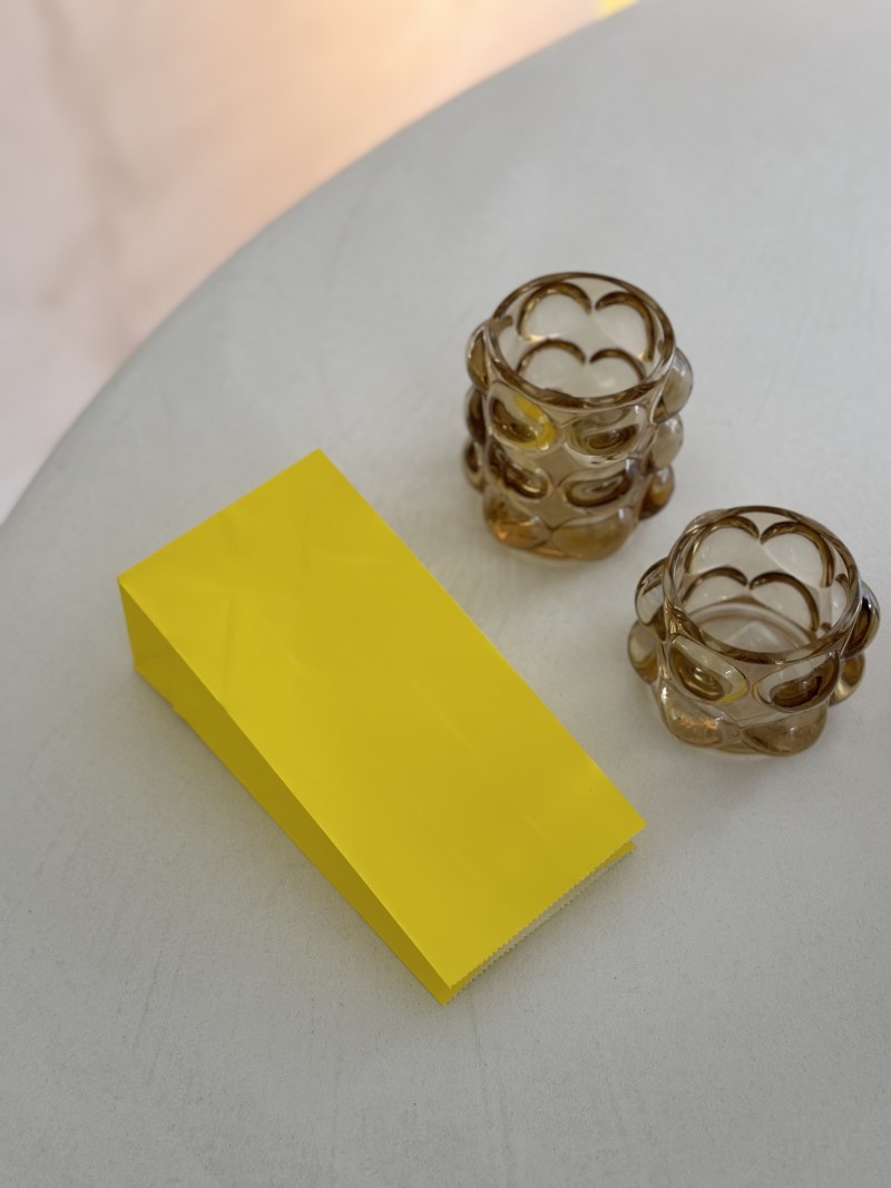 Chronopack paper bag - Jaune vif S