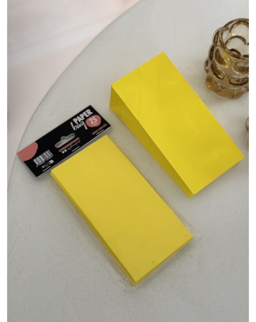 Paper Bag - Bright Yellow S