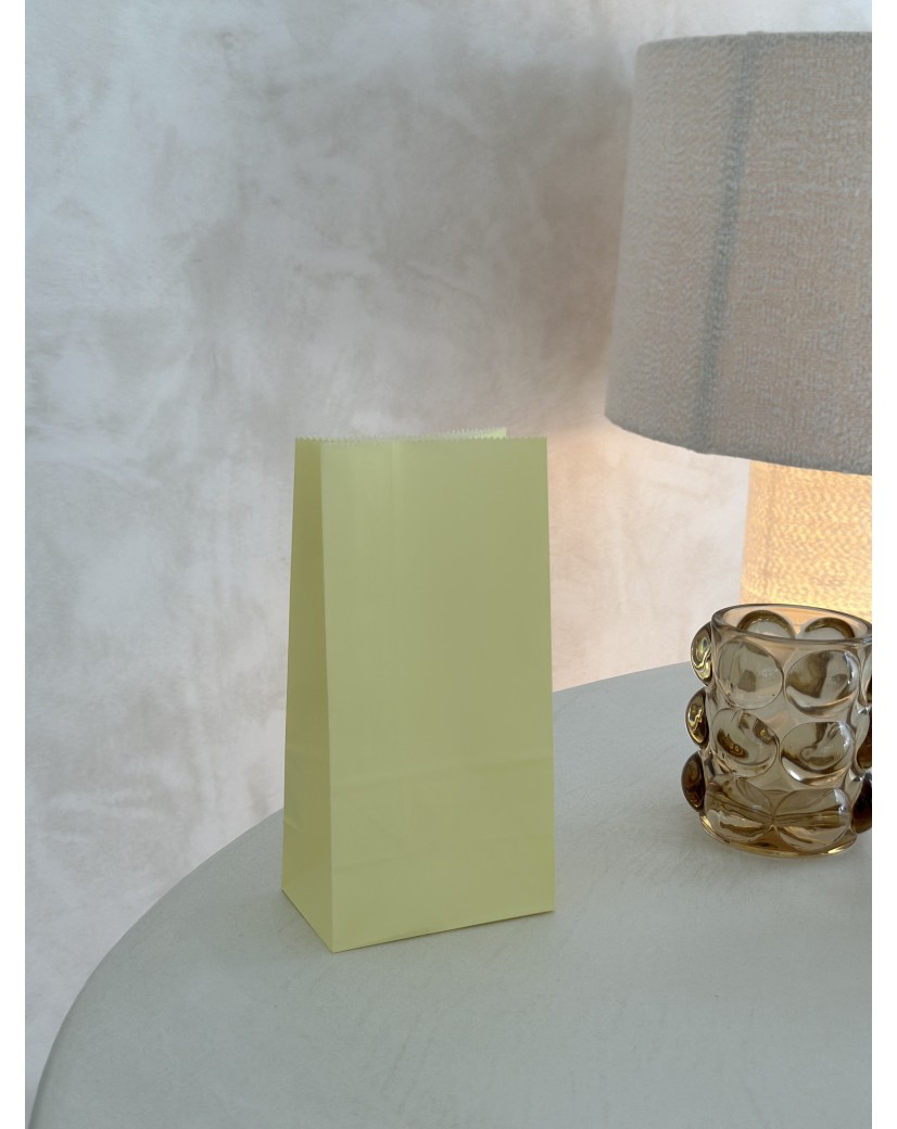 Paper Bag - Jaune Pastel S