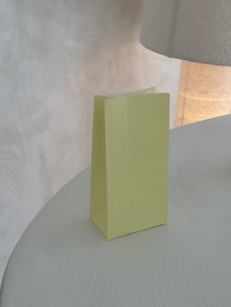 Paper Bag - Jaune Pastel S