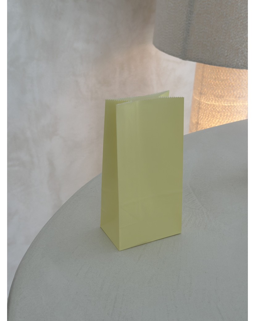 Paper Bag - Jaune Pastel S
