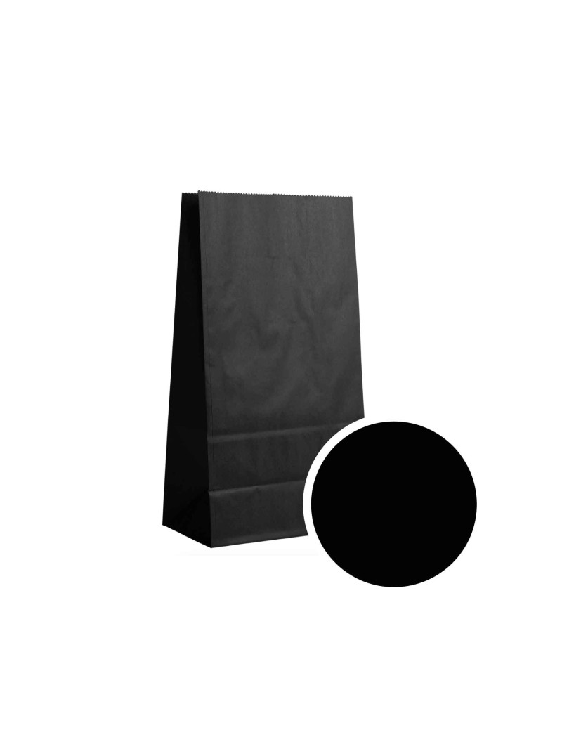 Papieren tas – Zwart S