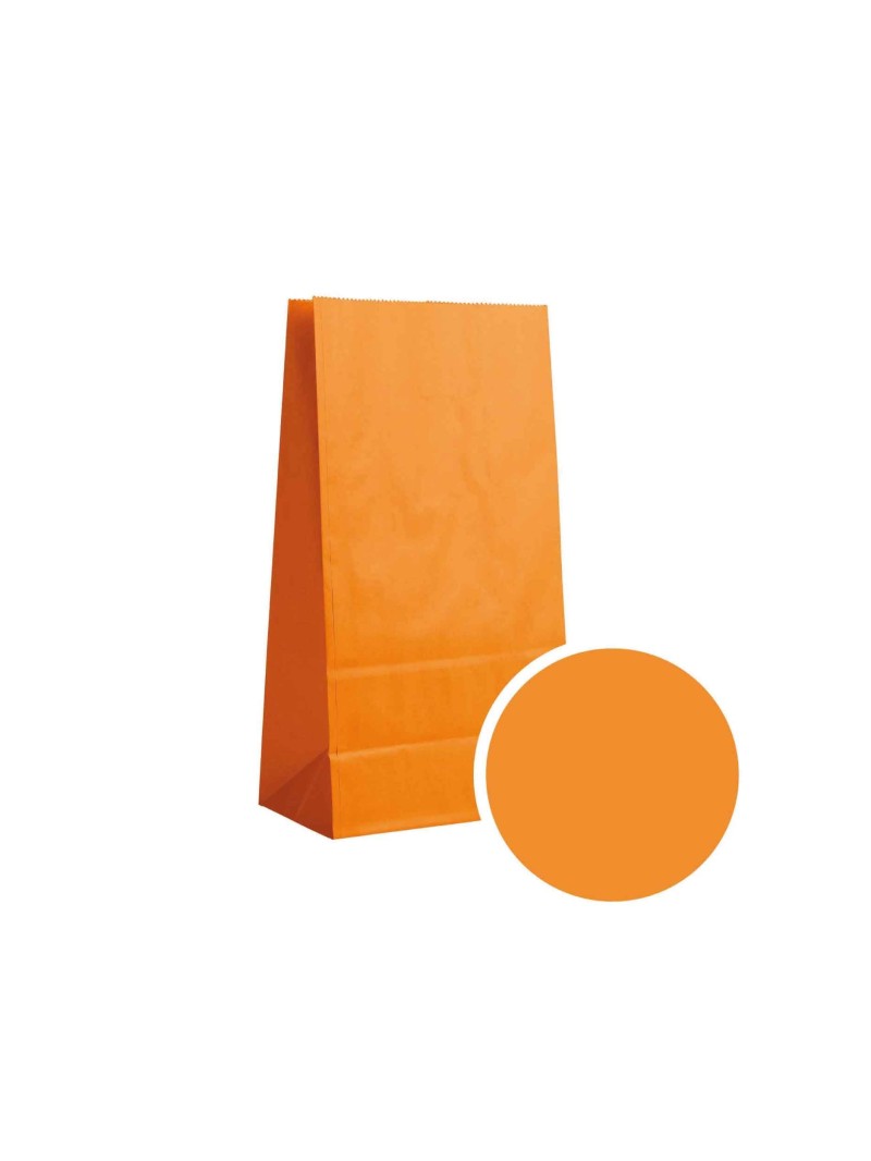 Papierbeutel – Orange S