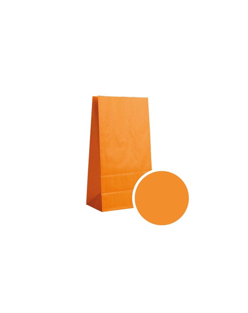 Papierbeutel – Orange S
