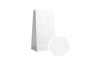 Bolsa de papel - Blanca S