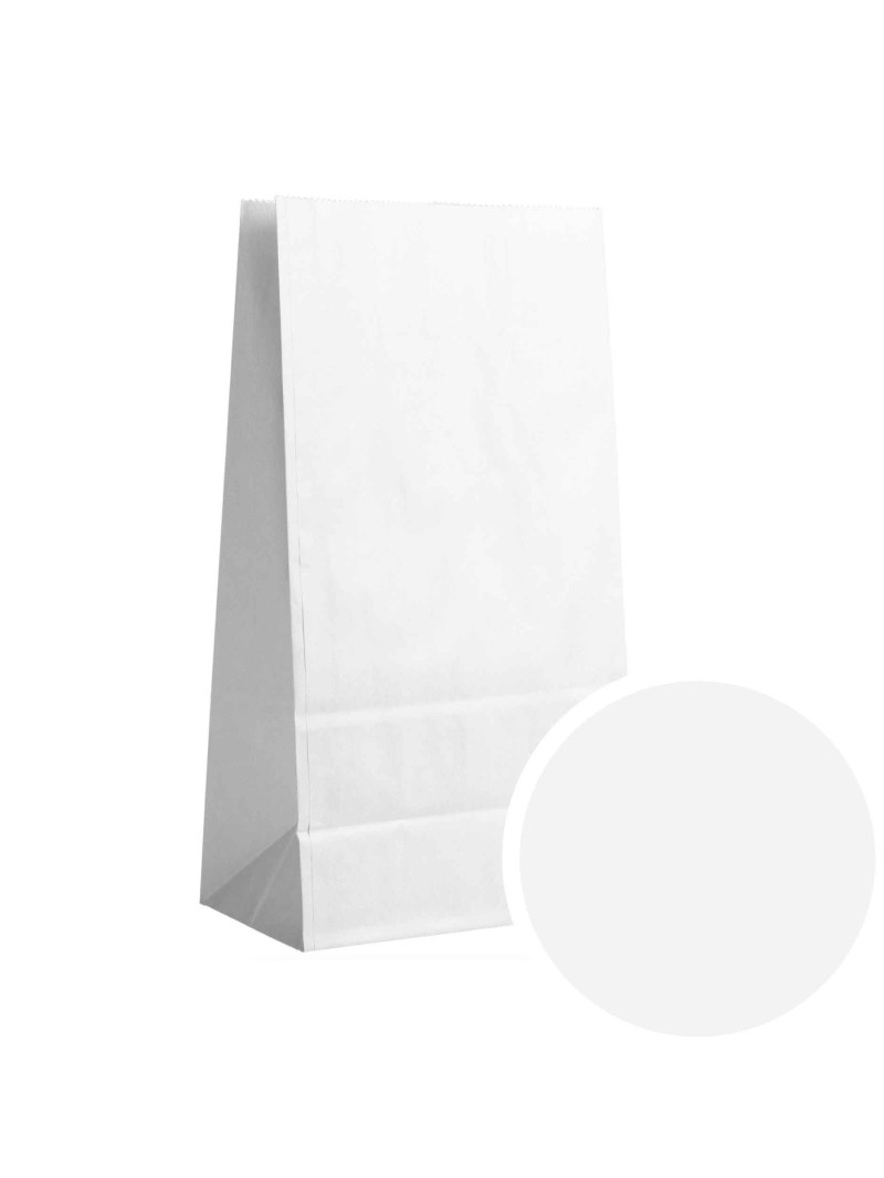 Papieren tas - Wit M