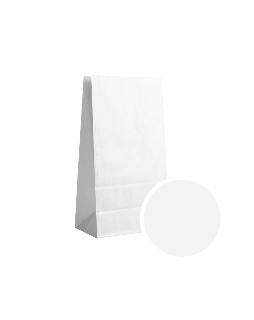 Papieren tas - Wit M