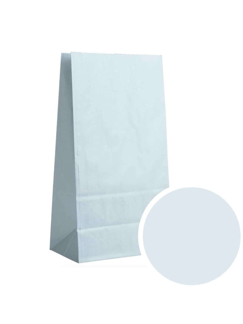 Bolsa de Papel - Azul Pastel M