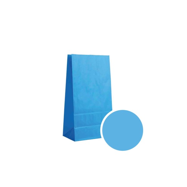 Papierbeutel - Blau S