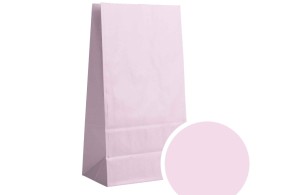 Paper Bag - Rose pâle M