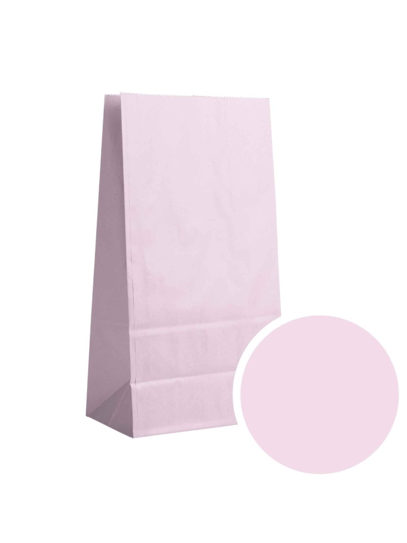 Papieren Tas - Lichtroze M