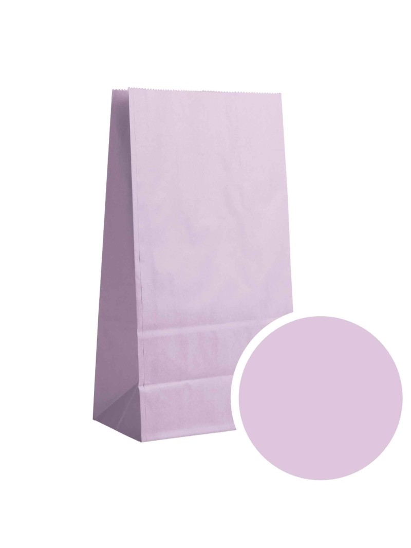 Papier Tasche - Flieder M