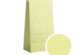 Paper Bag - Jaune pastel M