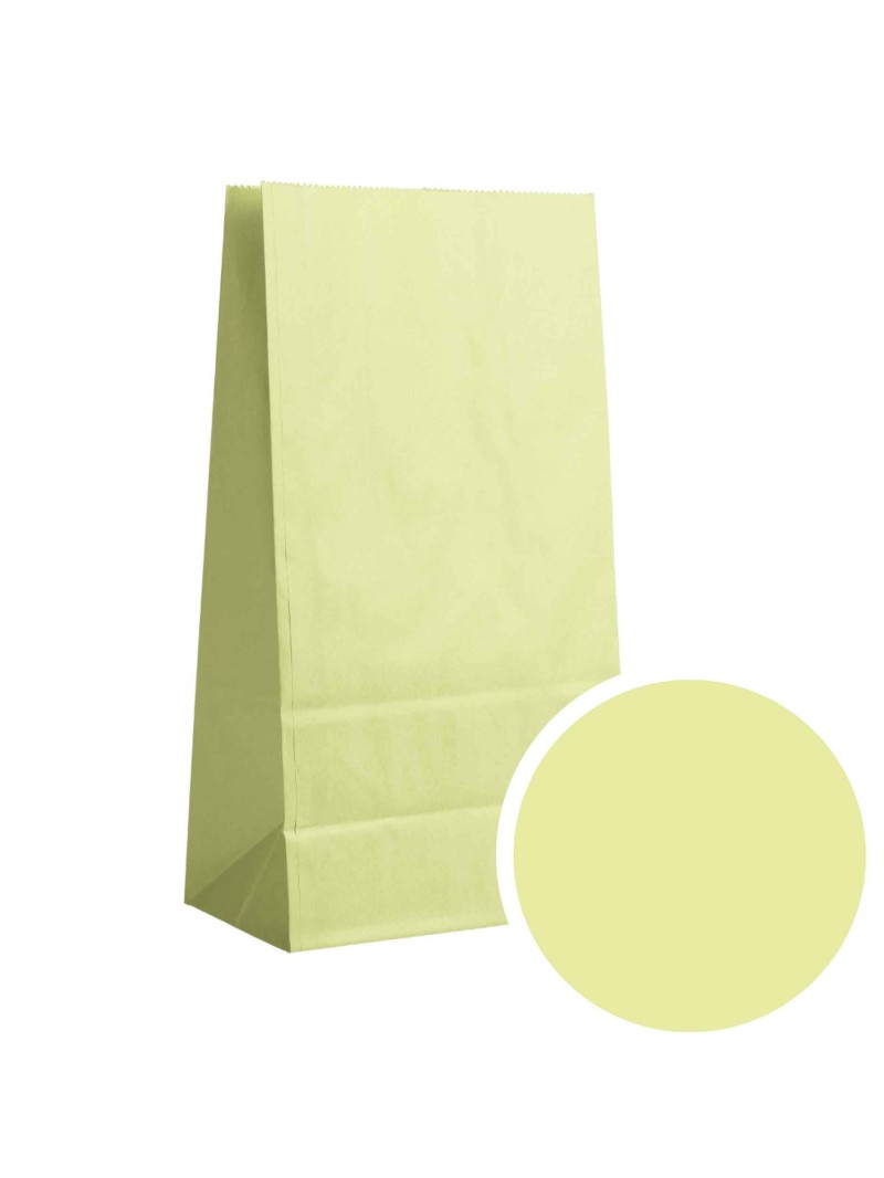 Chronopack paper bag - Jaune pastel M