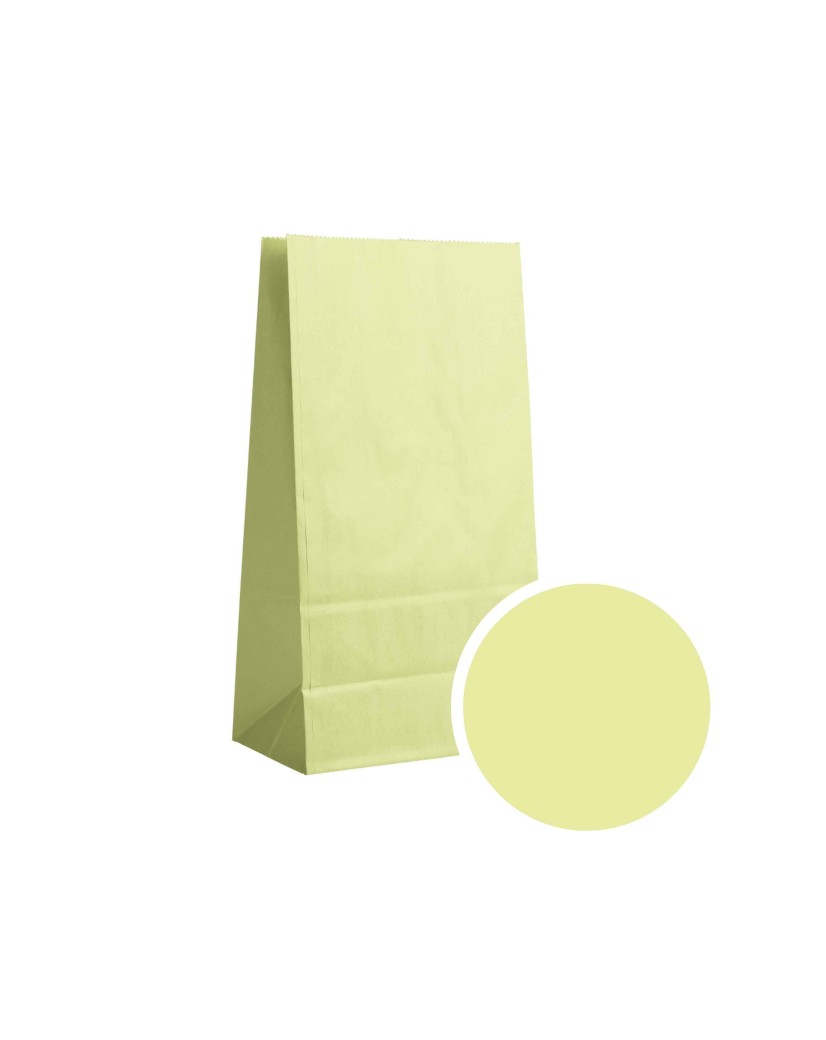 Chronopack paper bag - Jaune pastel M