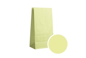 Bolsa de papel - Amarillo pastel S