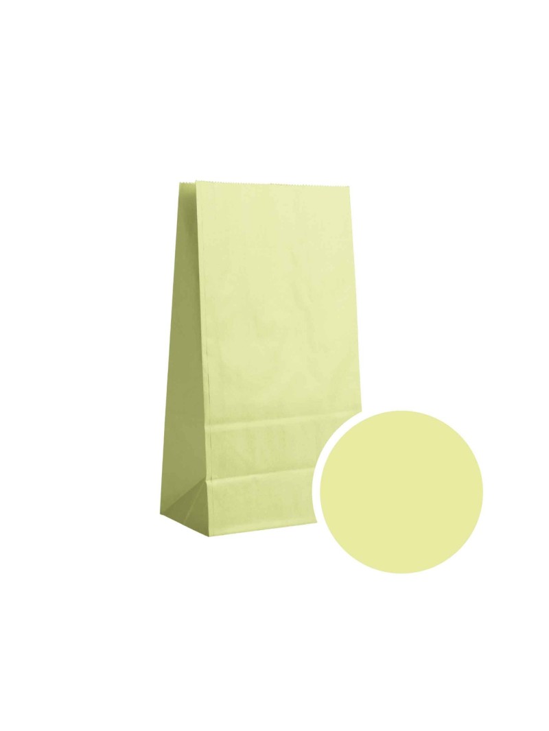 Papierbeutel – Pastellgelb S