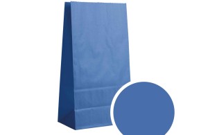 Paper Bag - Electric Blue M