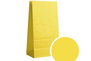 Paper Bag - Bright Yellow M