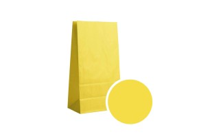 Bolsa de papel - Amarillo brillante S